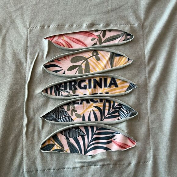 NWT Virginia Beach Ripped Rags Tee(size XL) - Picture 6 of 10